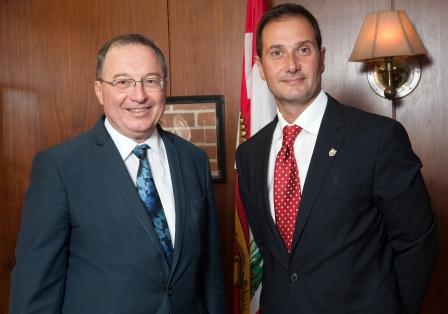 Premier Ghiz & Amb. Barak